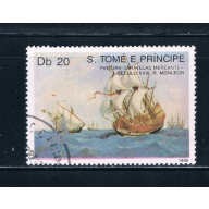 Saint Thomas and Prince Is 895 Used Merchant Ships ll (GI0343)+