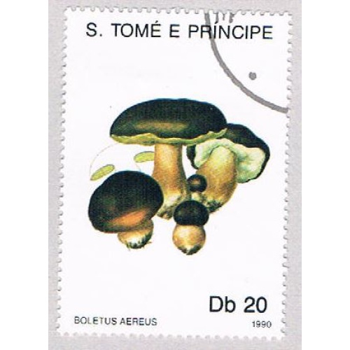 Saint Thomas and Prince Is 938 Used Mushrooms CV 1.75 (BP2043)