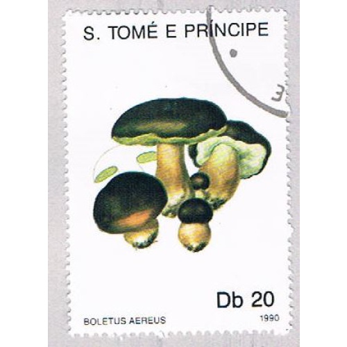 Saint Thomas and Prince Is 938 Used Mushrooms CV 1.75 (BP2045)