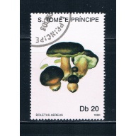 Saint Thomas and Prince Is 938 Used Mushrooms ul (GI0327)+