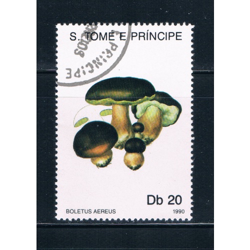 Saint Thomas and Prince Is 938 Used Mushrooms ul (GI0327)+