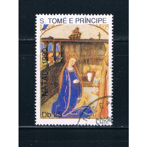 Saint Thomas and Prince Is 955 Used Adoration the the Magi (GI0376)+