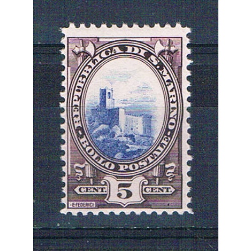San Marino 115 Unused Castle 1929 CV 1.50 (ML0346)+