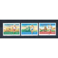 San Marino 1232-34 Unused set Summer Olympics 1992 CV 4.40 (S0862)+