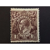 Australian King George Stamp | Pre-Decimal | 1918 - 1924 | #4 Watermark | MNH