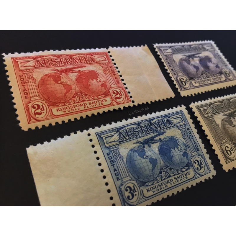 Australia | Kingsford Smith World Flights | Complete Set | MH
