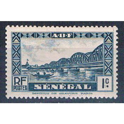 Senegal 142 MLH Faidherbe Bridge 1935 (S0776)+