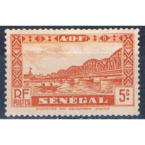Senegal 146 MLH Faidherbe Bridge 1935 (S0780)