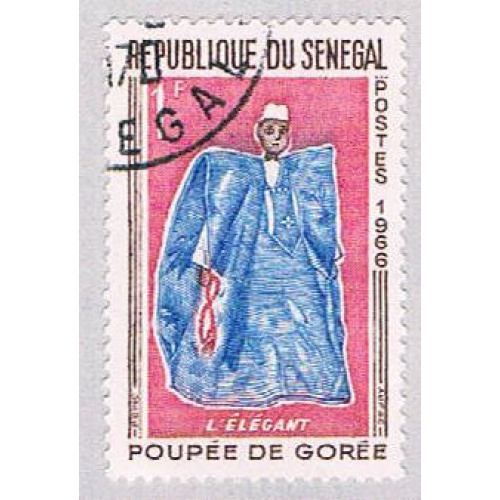 Senegal 261 Used Elegant Man 1966 (BP3005)