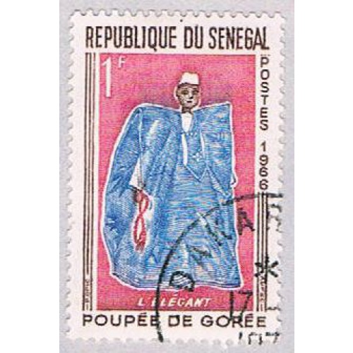 Senegal 261 Used Elegant Man 1966 (BP3006)