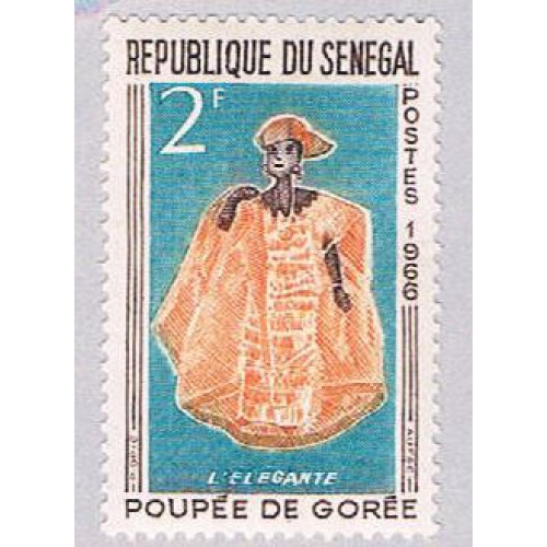 Senegal 262 MLH Elegant Woman 1966 (BP3007)