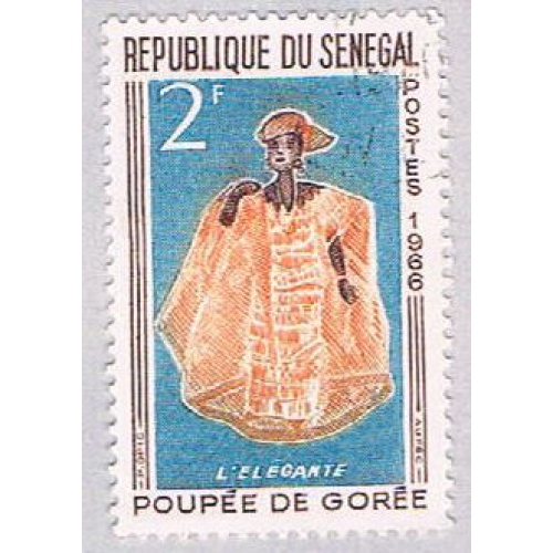 Senegal 262 Used Elegant Woman 1966 (BP30010)