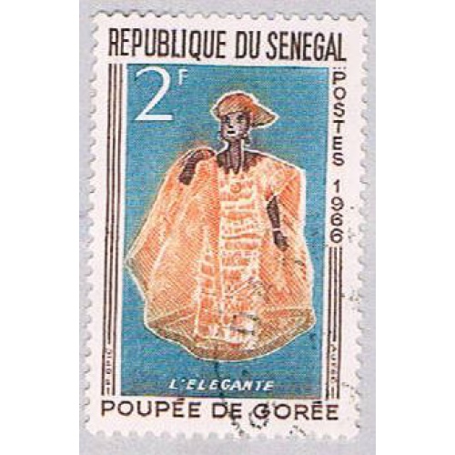 Senegal 262 Used Elegant Woman 1966 (BP30012)