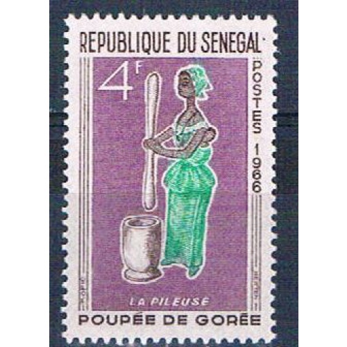 Senegal 264 Unused Woman grain 1966 (S0797)+