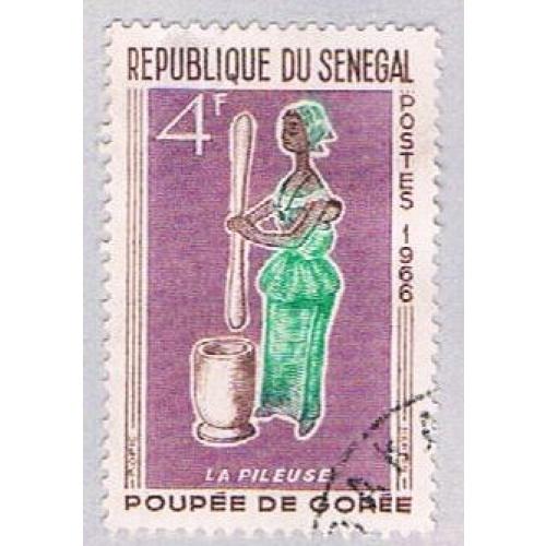 Senegal 264 Used Woman with grain 1966 (BP30020)