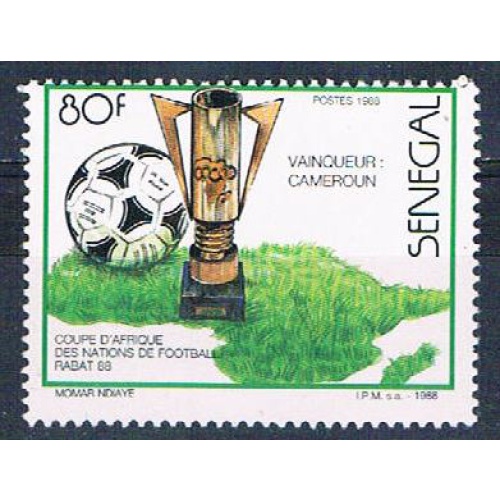Senegal 775 Unused African Soccer Cup 1988 (S0817)+