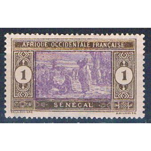 Senegal 79 MLH Preparing food 1914 (S0769)+