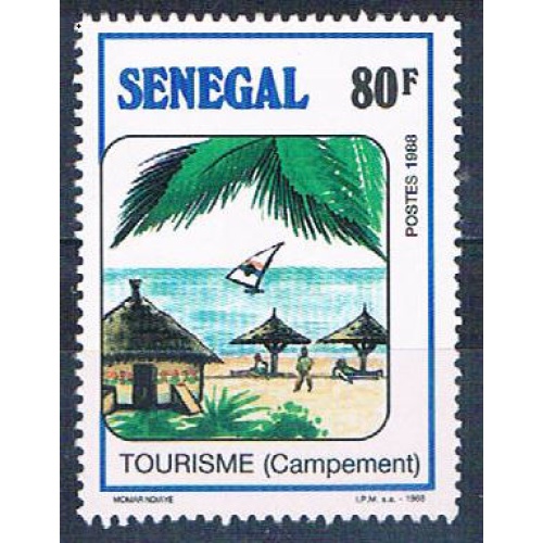 Senegal 807 Unused Campement 1988 (S0798)+