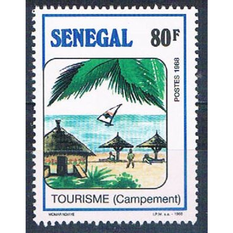 Senegal 807 Unused Campement 1988 (S0798)+
