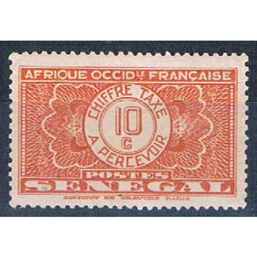 Senegal J23 MLH Numeral 1935 (S0766)+