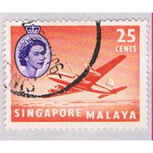 Singapore 37 Used Plane 1955 (BP25921)