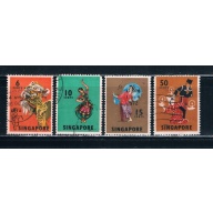 Singapore  87-89;93 Used Dancers CV 1.75 (S0448)