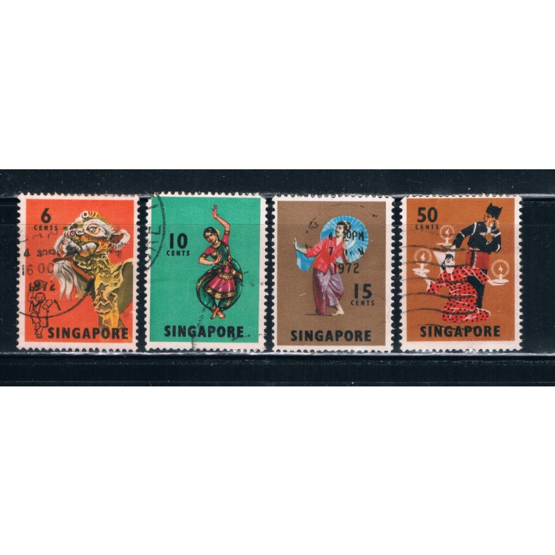 Singapore  87-89;93 Used Dancers CV 1.75 (S0448)