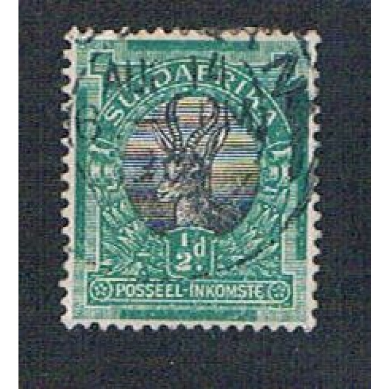 South Africa 23b Used Springbok (S0622)