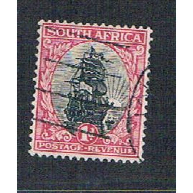 South Africa 34a Used Jan van Riebeeks Ship (S0643)