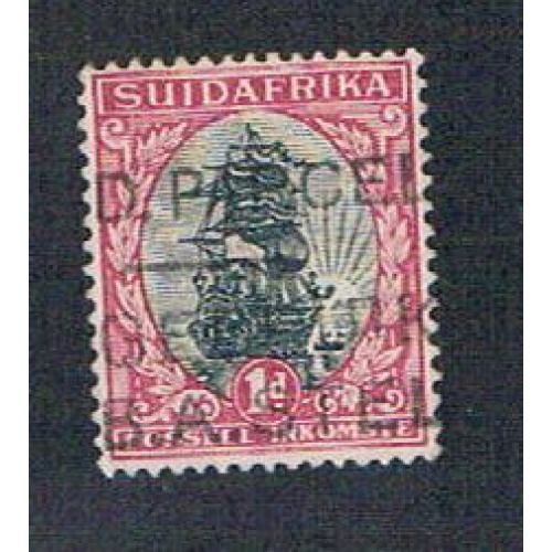 South Africa 34b Used Jan van Riebeeks Ship (S0649)