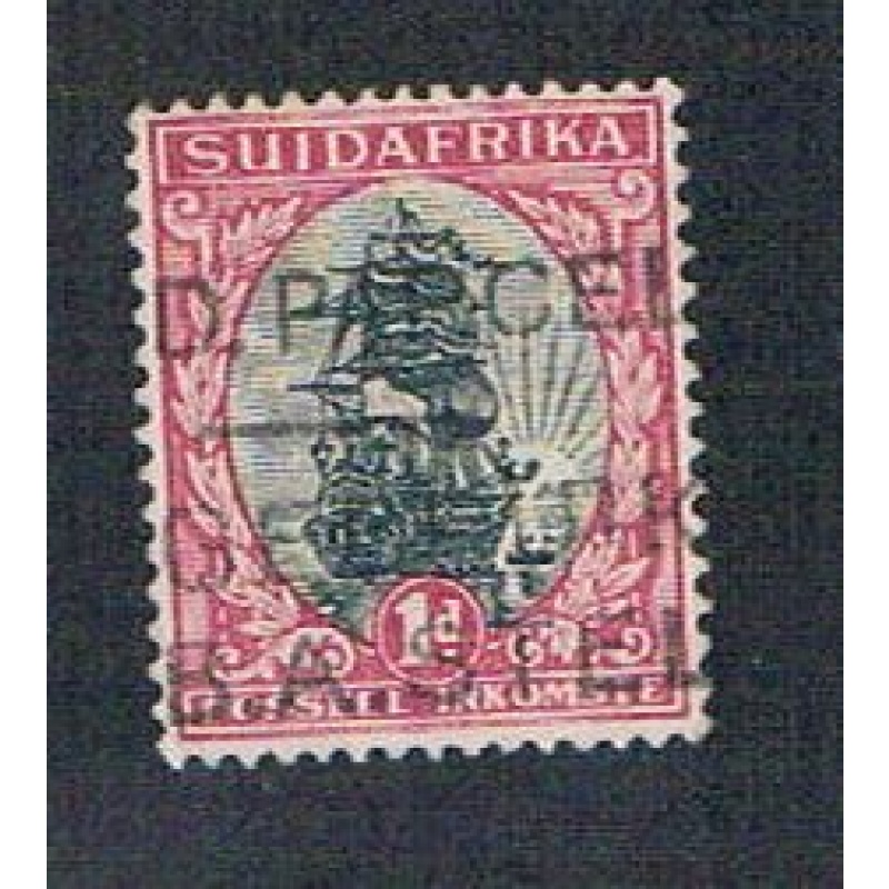 South Africa 34b Used Jan van Riebeeks Ship (S0649)