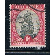 South Africa 48b Used Jan van Riebeeks Ship (S0560)