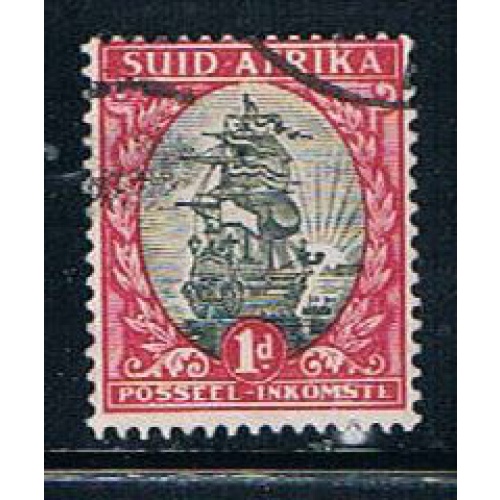 South Africa 48b Used Jan van Riebeeks Ship (S0560)