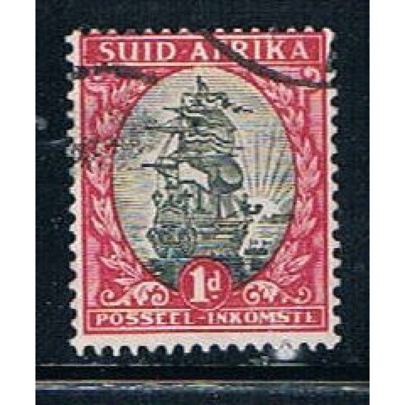 South Africa 48b Used Jan van Riebeeks Ship (S0560)