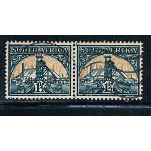 South Africa 62 Used Pair Gold Mine (S0496)