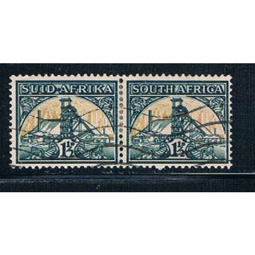 South Africa 62 Used Pair Gold Mine (S0497)