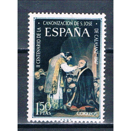 Spain 1507 Unused St Jose 1967 (S1191)+