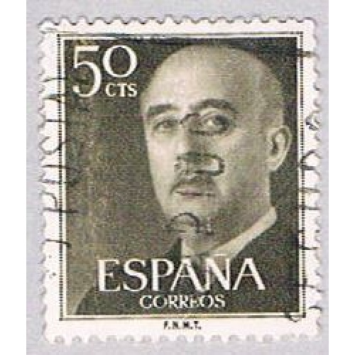 Spain 821 Used General Franco 1954 (BP24112)