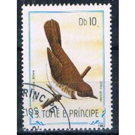 St Thomas & Prince 735 Used Bird ll 1983 (S1212)+