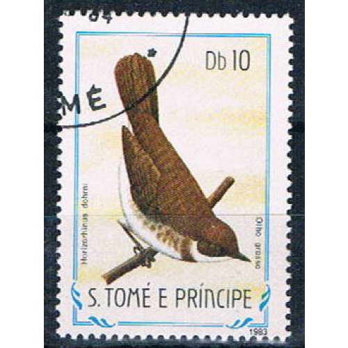 St Thomas & Prince 735 Used Bird ul 1983 (S1210)+