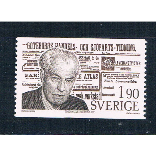 Sweden 1172 Unused Torgny Segerstedt 1976 (S1075)
