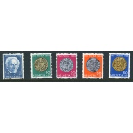 Switzerland B334-338 MNH 1964 Semi-Postal