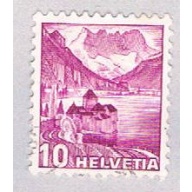 Switzerland 229 Used Chillon Castle 1960 (BP29410)