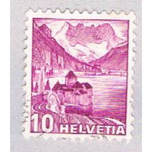 Switzerland 229 Used Chillon Castle 1960 (BP29410)