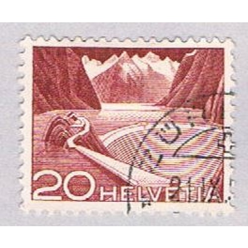 Switzerland 332 Used Dam 1949 (BP2612)