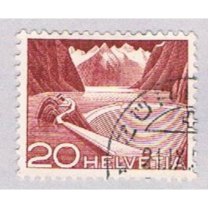 Switzerland 332 Used Dam 1949 (BP2612)