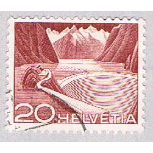 Switzerland 332 Used Reservoir 1949 (BP28821)