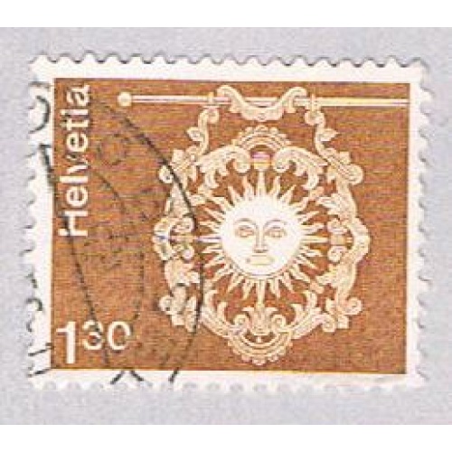 Switzerland 572 Used Sign of Inn 1973 (BP28816)