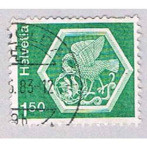 Switzerland 573 Used Bird Medallion 1973 CV 1.25 (BP28817)