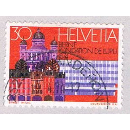 Switzerland 589 Used Old Houses 1974 (BP2951)